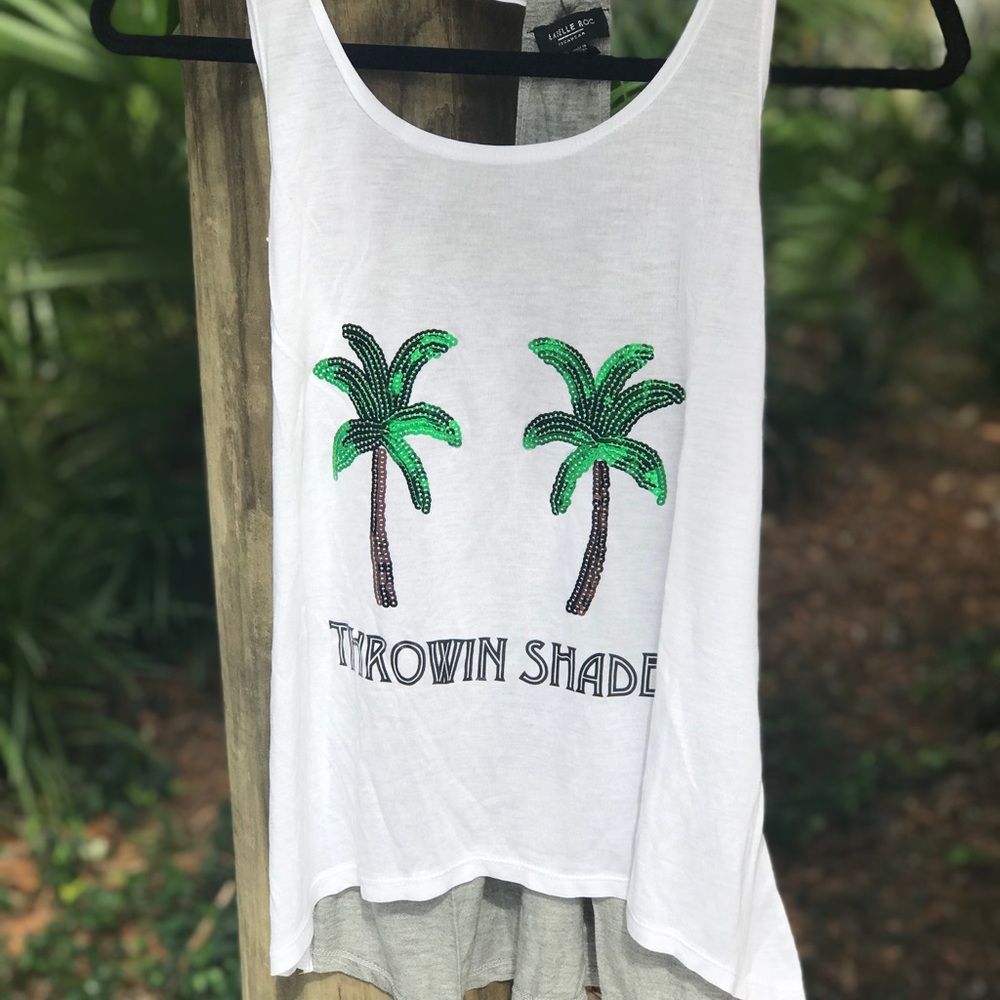 🌴Lightweight sequenced tank top🌴
